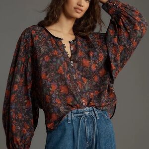 Anthropologie NWT blouse - Sidney Batwing Blouse by Pilcro